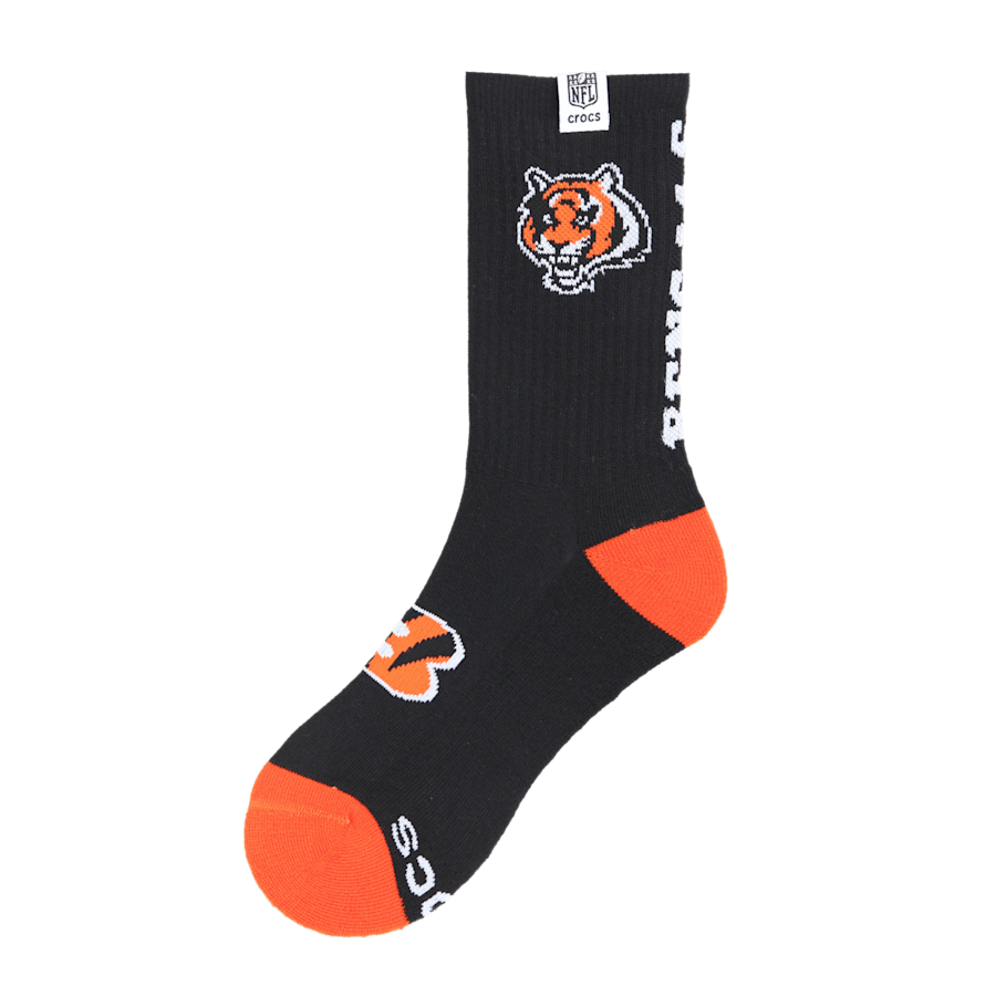 NFL Cincinnati Bengals Crocs Socks | Crocs on sale