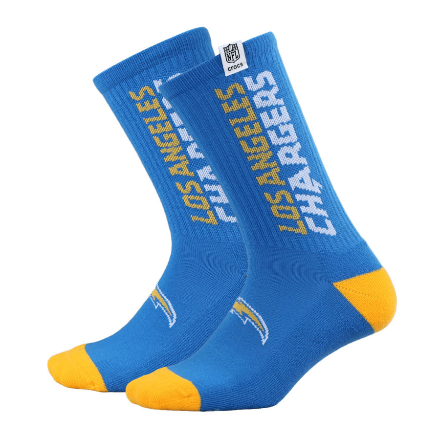 NFL Los Angeles Chargers Crocs Socks | Crocs online