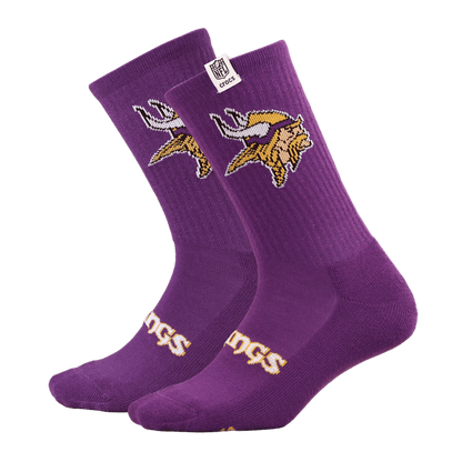 NFL Minnesota Vikings Crocs Socks | Crocs for sale