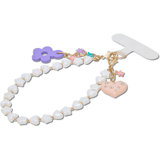 Beaded Heart Flower Phone Wristlet | Crocs on sale