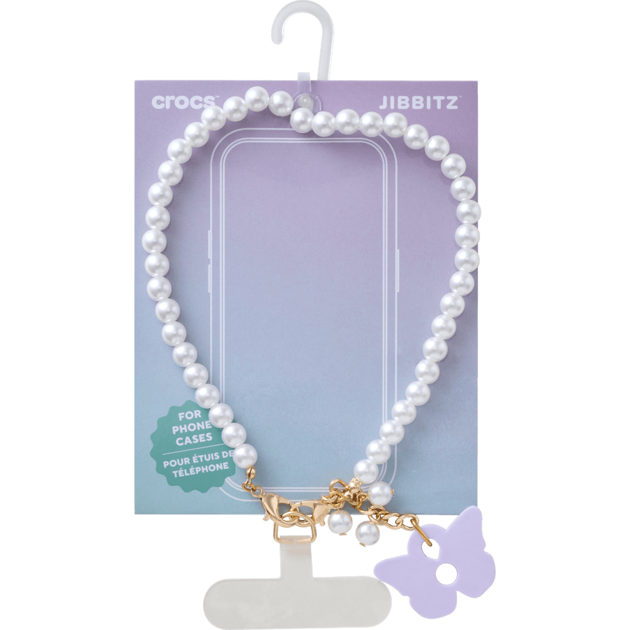 Baroque Pearl Phone Wristlet | Crocs discount