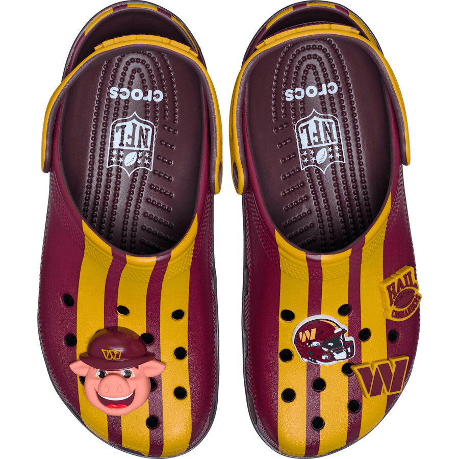 NFL Washington Commanders Classic Clog | Crocs outlet