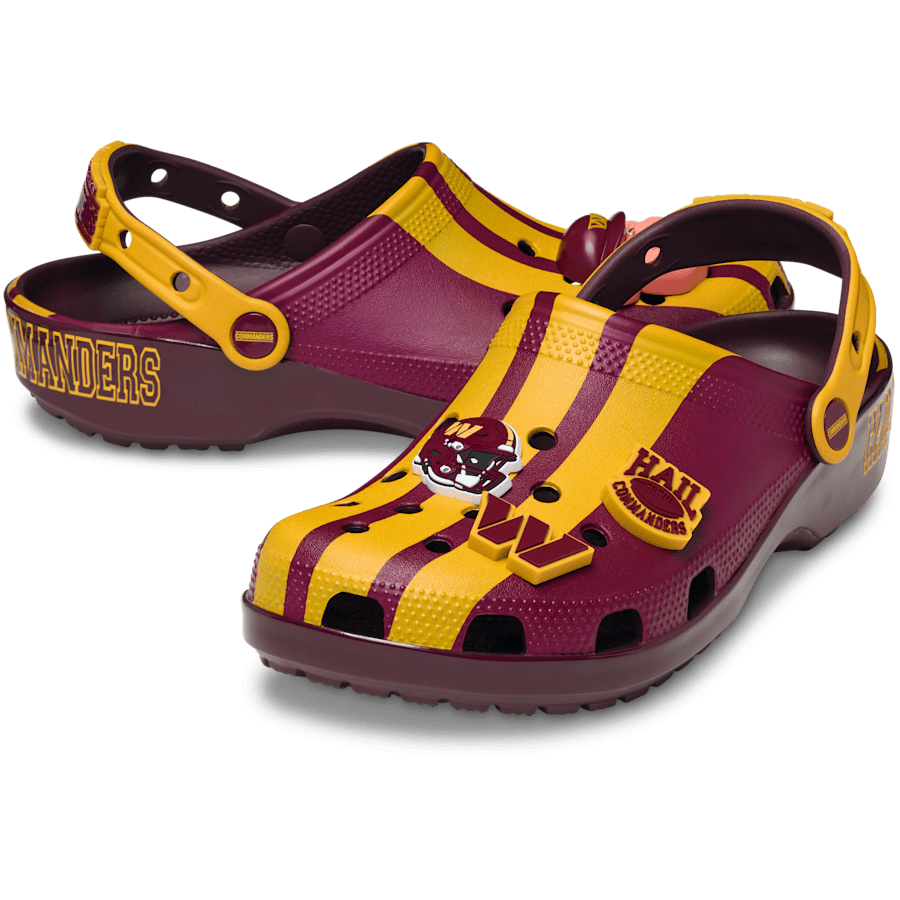 NFL Washington Commanders Classic Clog | Crocs outlet