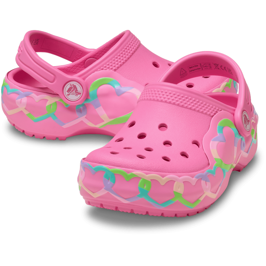 Toddler Classic Heart Lights Clog | Crocs outlet