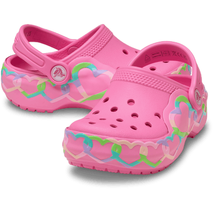 Toddler Classic Heart Lights Clog | Crocs outlet