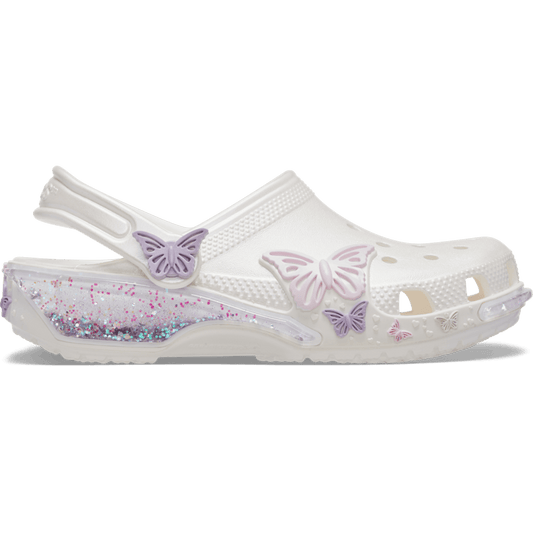 Toddler Classic Butterfly Sparkle Shaker Clog | Crocs outlet