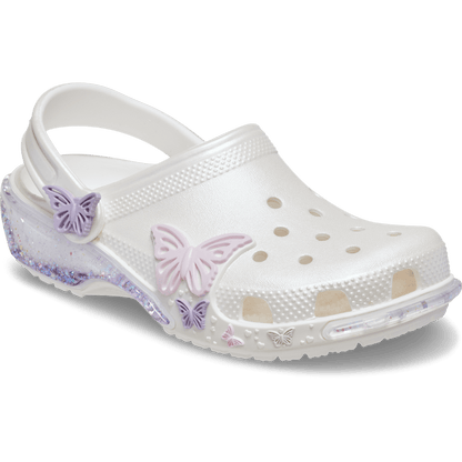 Toddler Classic Butterfly Sparkle Shaker Clog | Crocs outlet