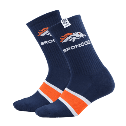 NFL Denver Broncos Crocs Socks discount