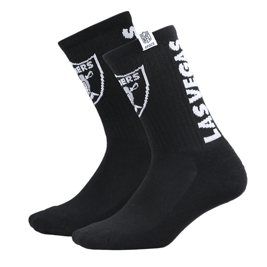 NFL Las Vegas Raiders Crocs Socks | Crocs on sale
