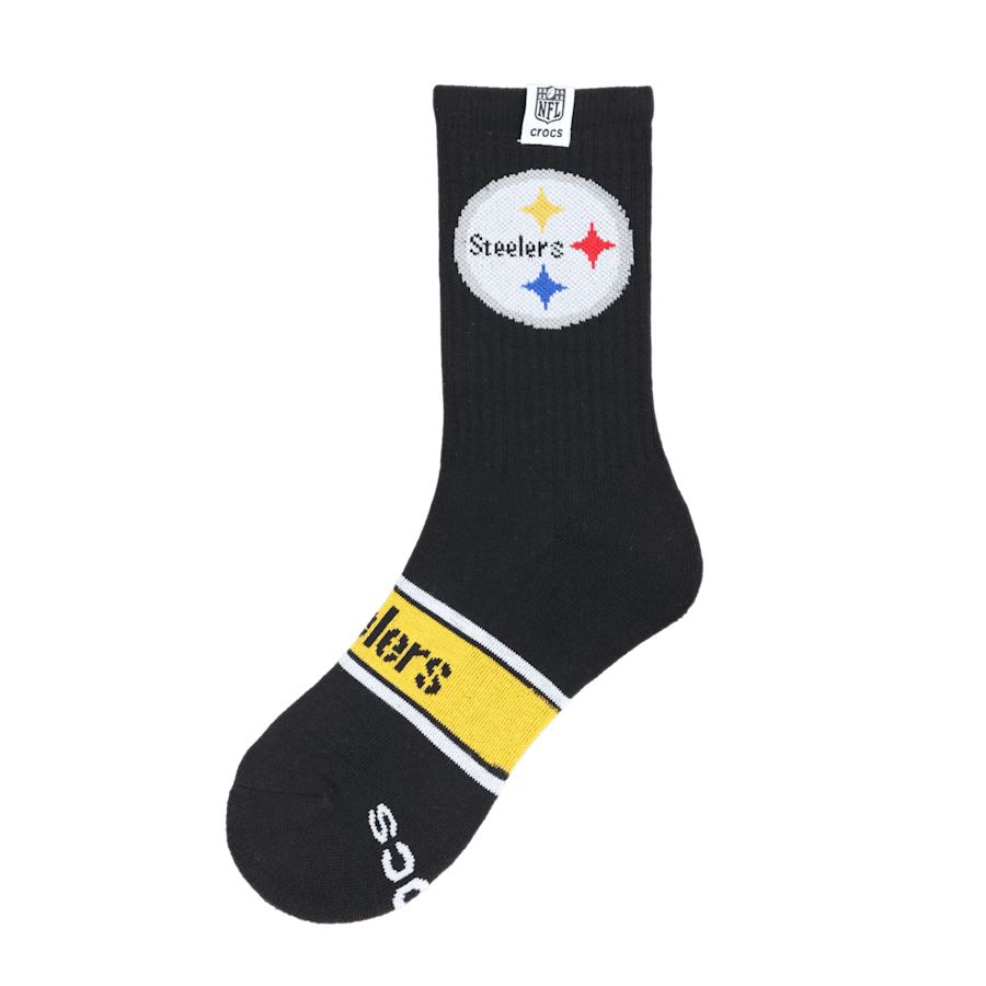 NFL Pittsburgh Steelers Crocs Socks | Crocs for sale