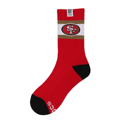 NFL San Francisco 49ers Crocs Socks | Crocs US