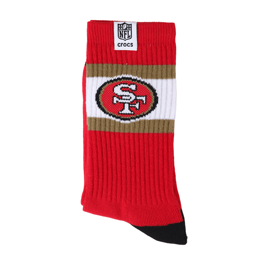 NFL San Francisco 49ers Crocs Socks | Crocs US