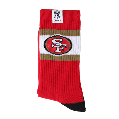NFL San Francisco 49ers Crocs Socks | Crocs US