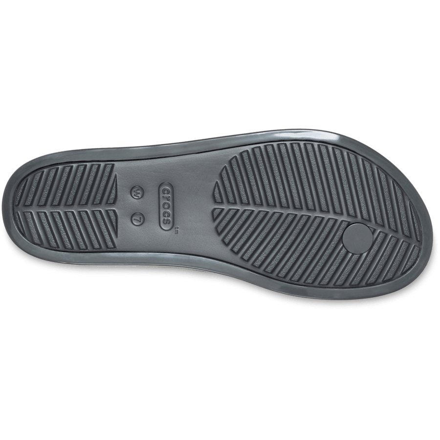 Miami Round Toe Dark Floral Flip | Crocs on sale