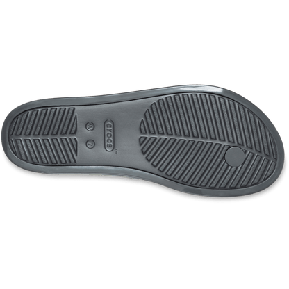 Miami Round Toe Dark Floral Flip | Crocs on sale