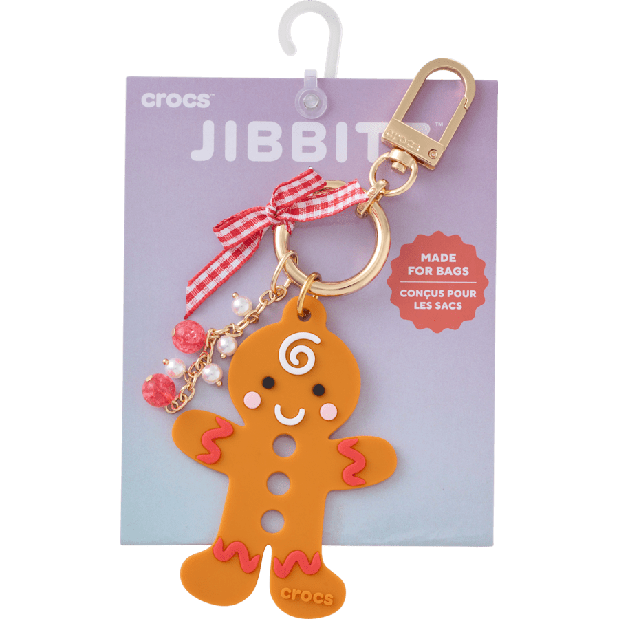 Gingerbread Man Bag Charm | Crocs on sale