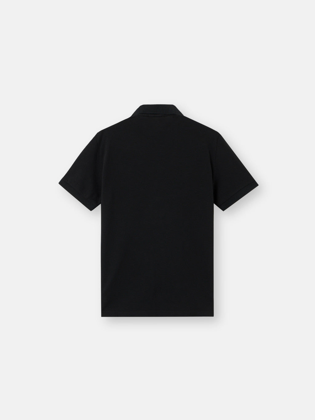 2200005 95% ORGANIC COTTON / 5% ELASTANE PIQUÉ Slim-fit short-sleeve polo shirt with Compass patch