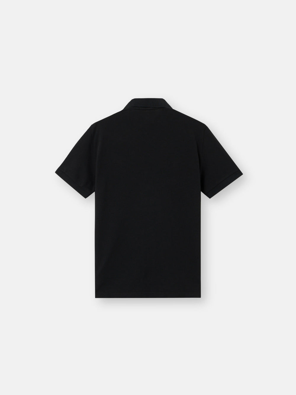 2200005 95% ORGANIC COTTON / 5% ELASTANE PIQUÉ Slim-fit short-sleeve polo shirt with Compass patch