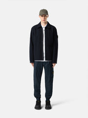 2200009 50/2 ORGANIC COTTON PIQUÉ Regular-fit short-sleeve polo shirt with Compass patch