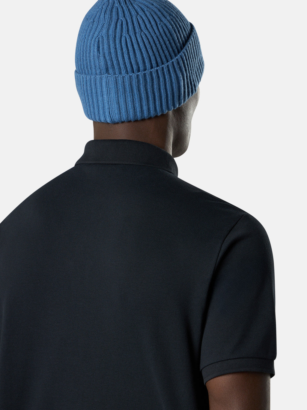 2200009 50/2 ORGANIC COTTON PIQUÉ Regular-fit short-sleeve polo shirt with Compass patch