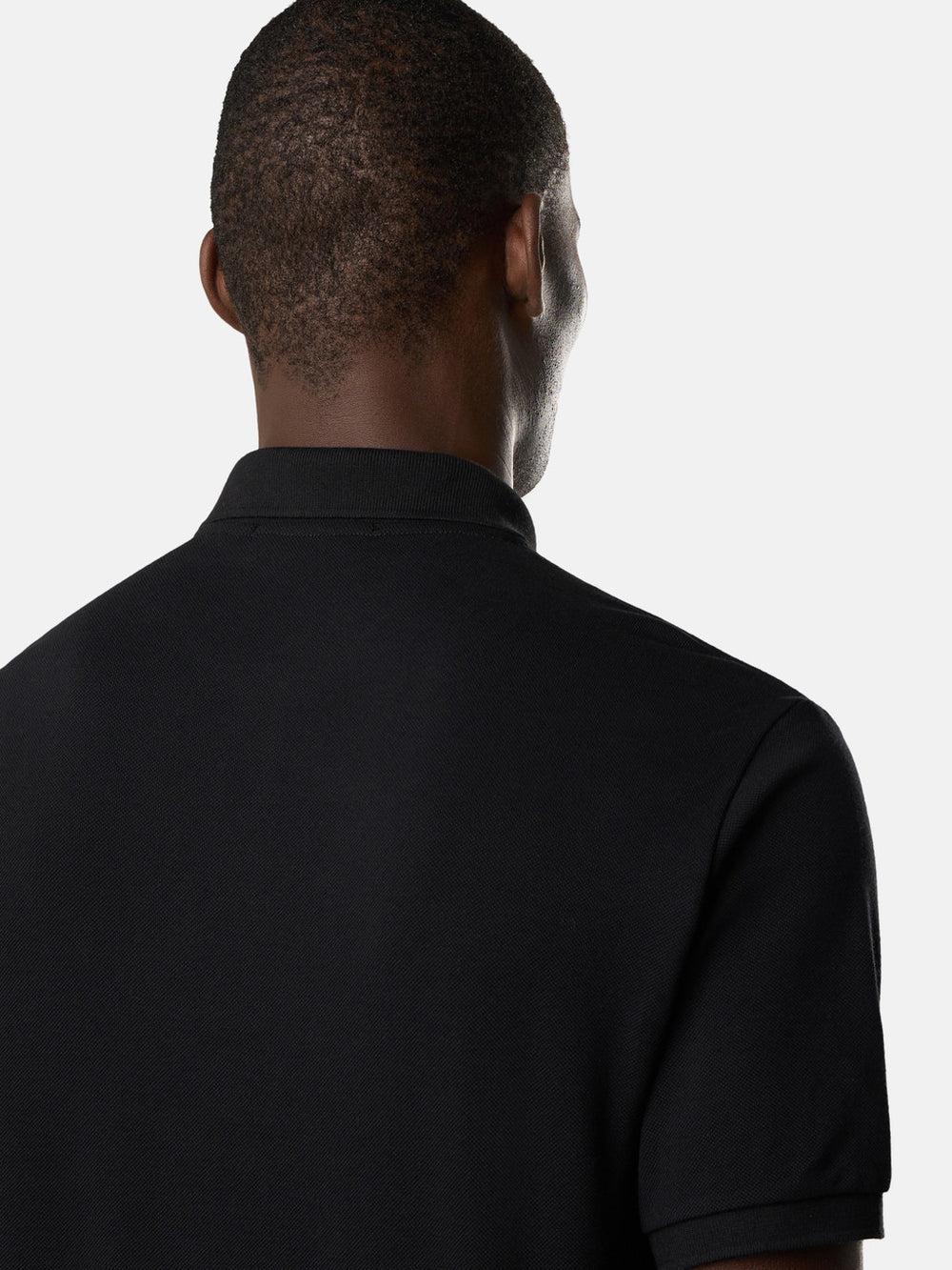 2200009 50/2 ORGANIC COTTON PIQUÉ Regular-fit short-sleeve polo shirt with Compass patch