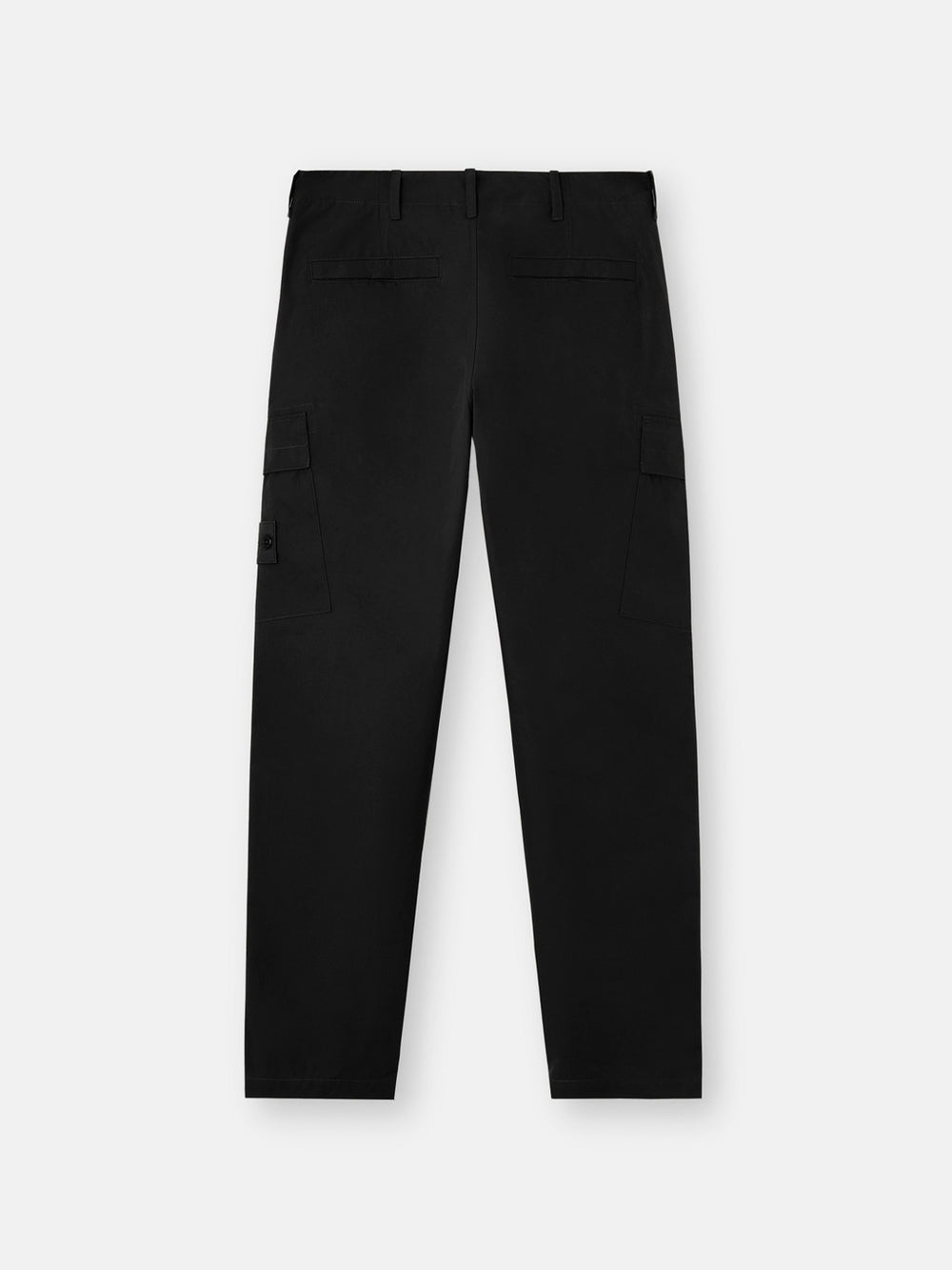 3100019 WEATHERPROOF COTTON CANVAS_STONE ISLAND GHOST Regular-fit cargo trousers with natural weather protection