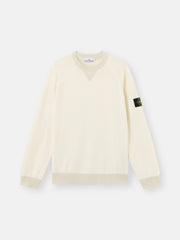 5100013 RAW HAND ORGANIC COTTON Loose-fit crewneck jumper