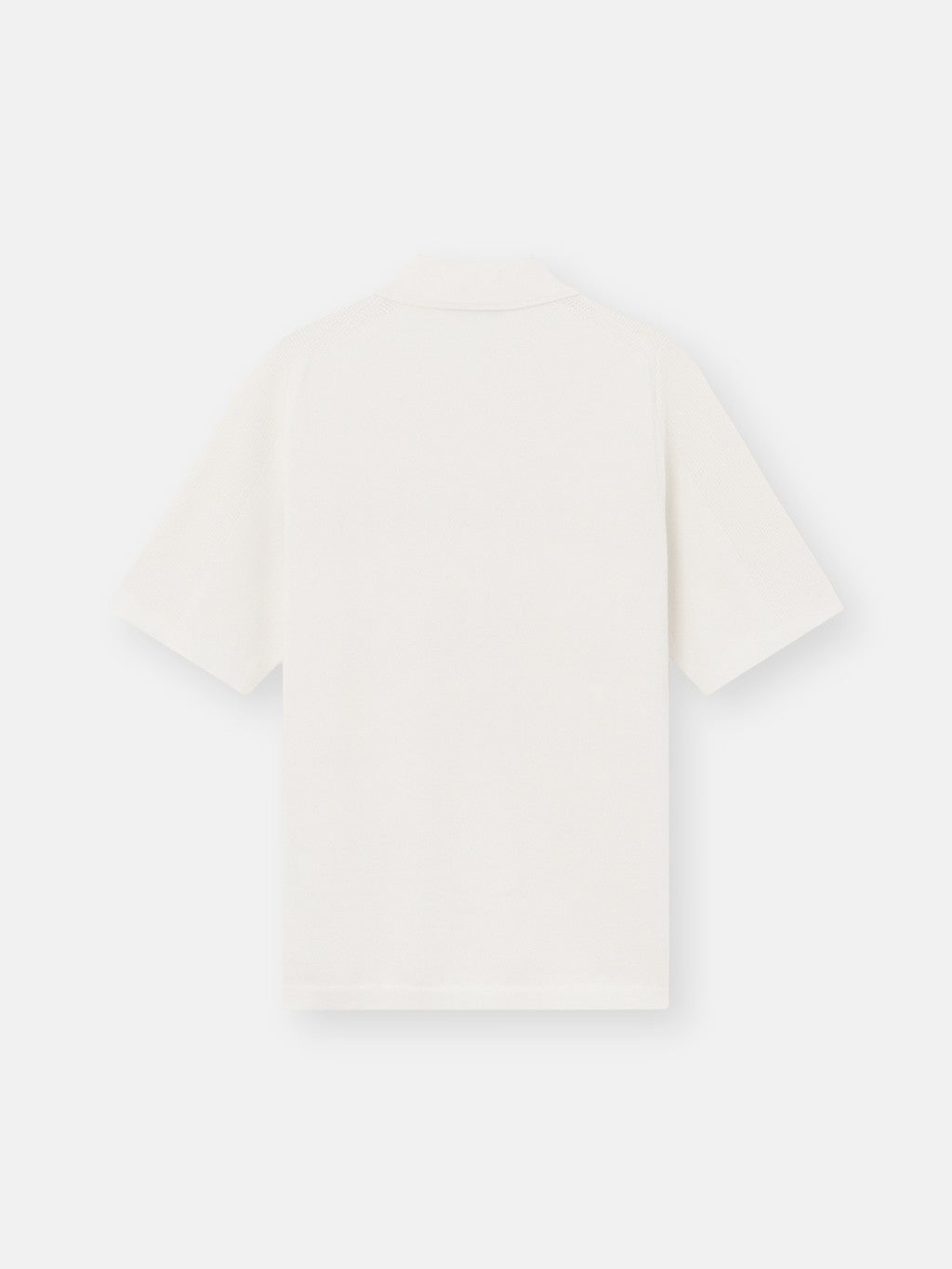 5100030 MICRO STITCH SOFT ORGANIC COTTON Loose-fit short-sleeve polo with Compass patch