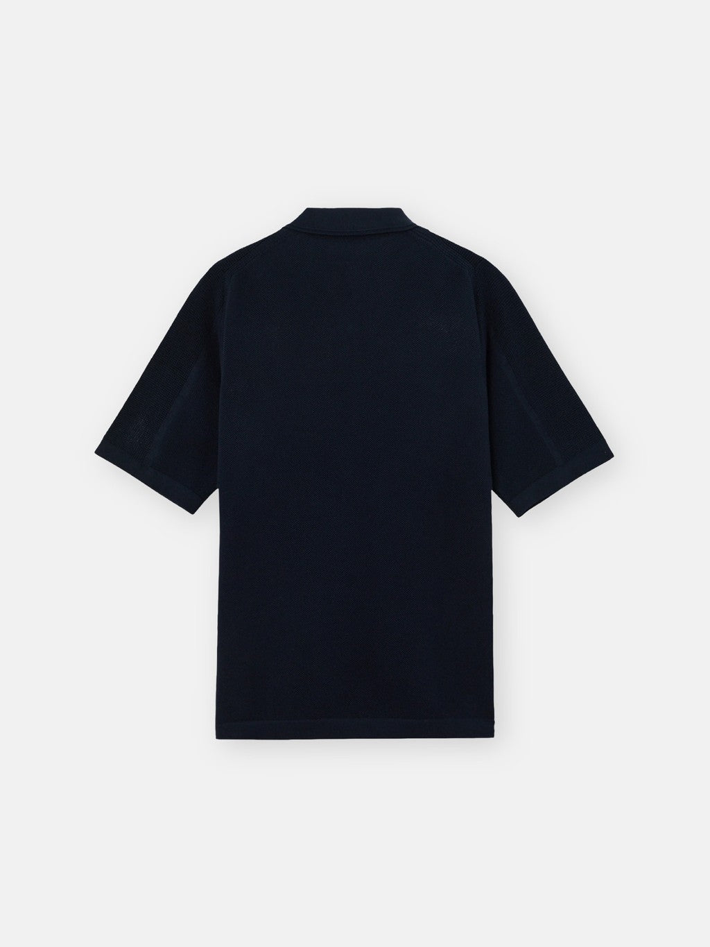 5100030 MICRO STITCH SOFT ORGANIC COTTON Loose-fit short-sleeve polo with Compass patch