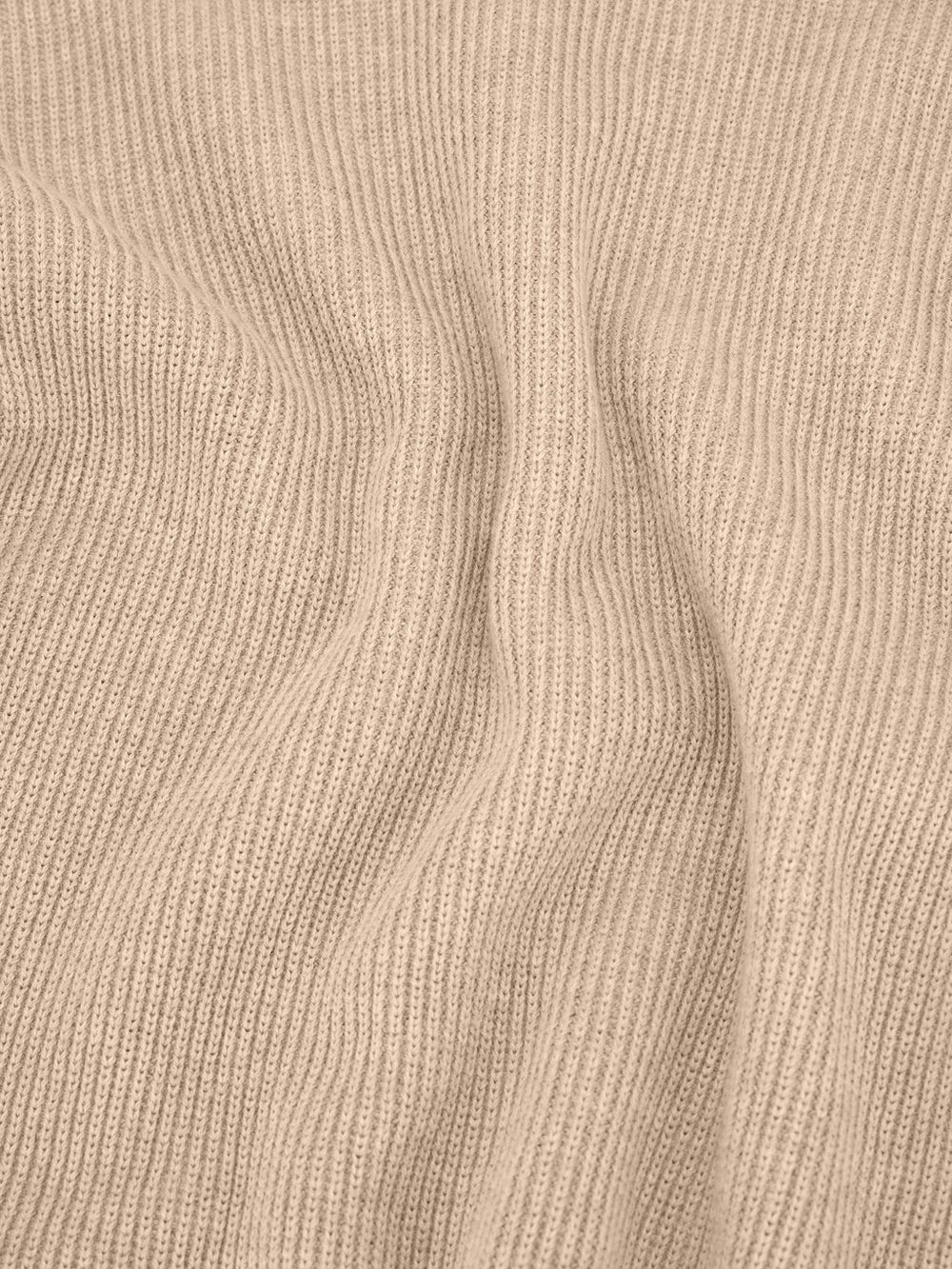5100126 RIBBED SOFT ORGANIC COTTON Regular-fit zip-up jumper