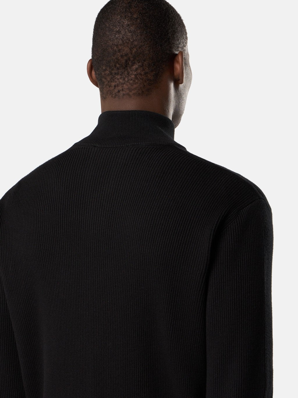 5100126 RIBBED SOFT ORGANIC COTTON Regular-fit zip-up jumper