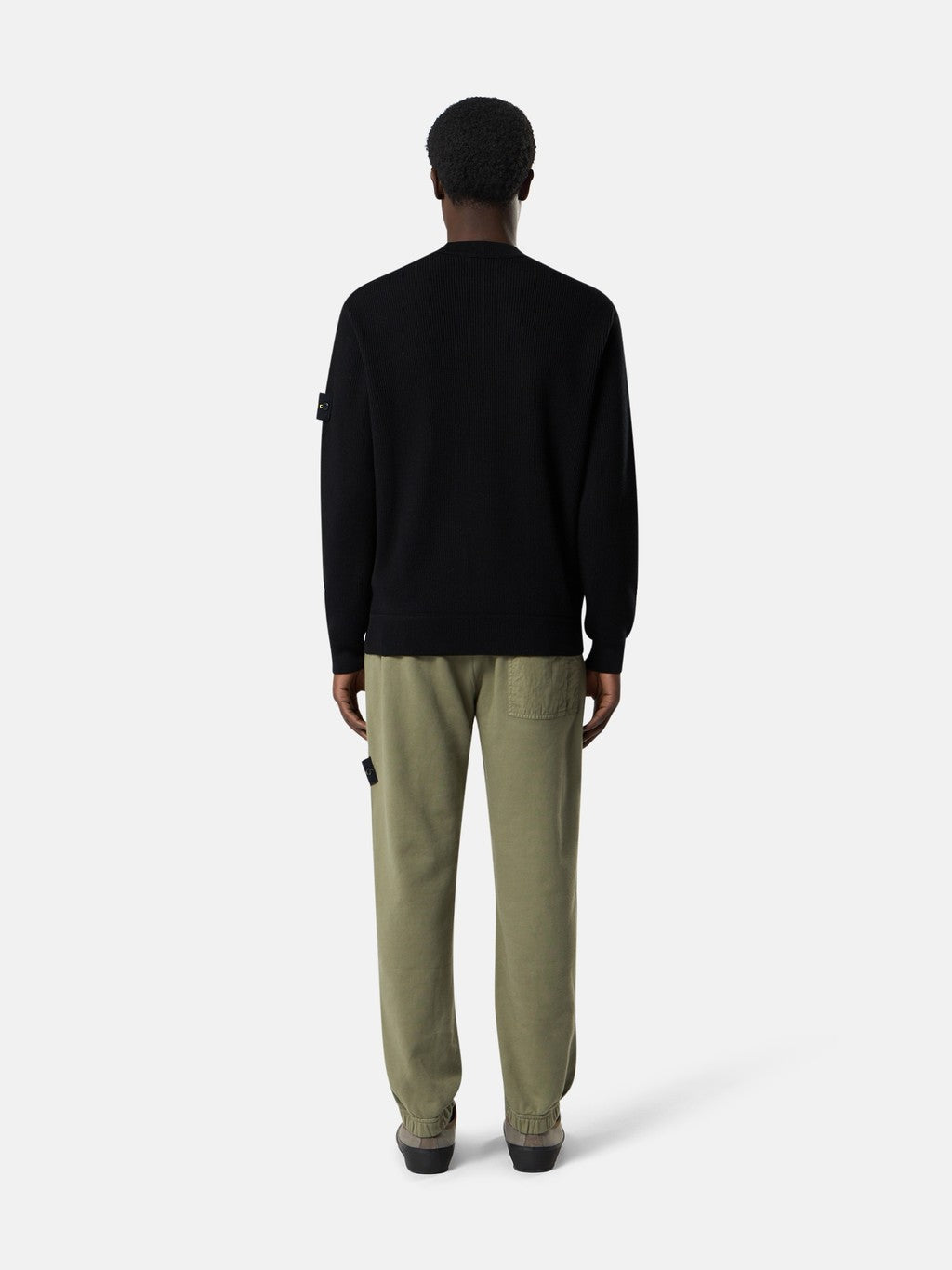 5100154 RIBBED SOFT ORGANIC COTTON Regular-fit crewneck jumper