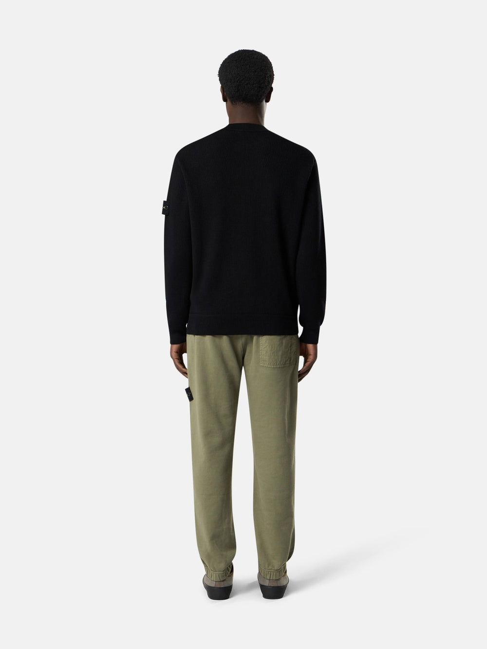 5100154 RIBBED SOFT ORGANIC COTTON Regular-fit crewneck jumper