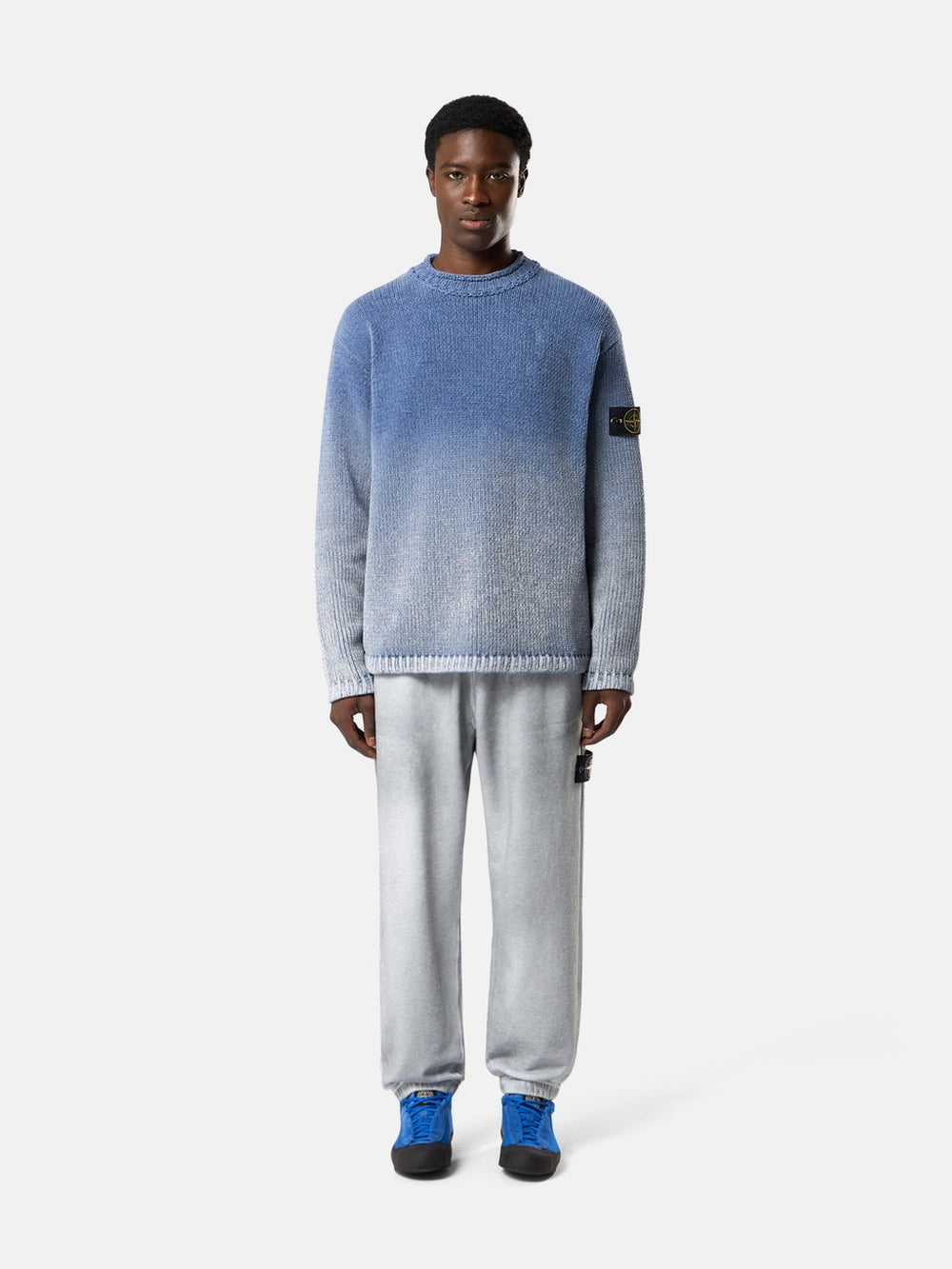 REFLECTIVE GARMENT LAMINATION Loose-fit joggers with elasticated waistband 6200003 ORGANIC COTTON FLEECE