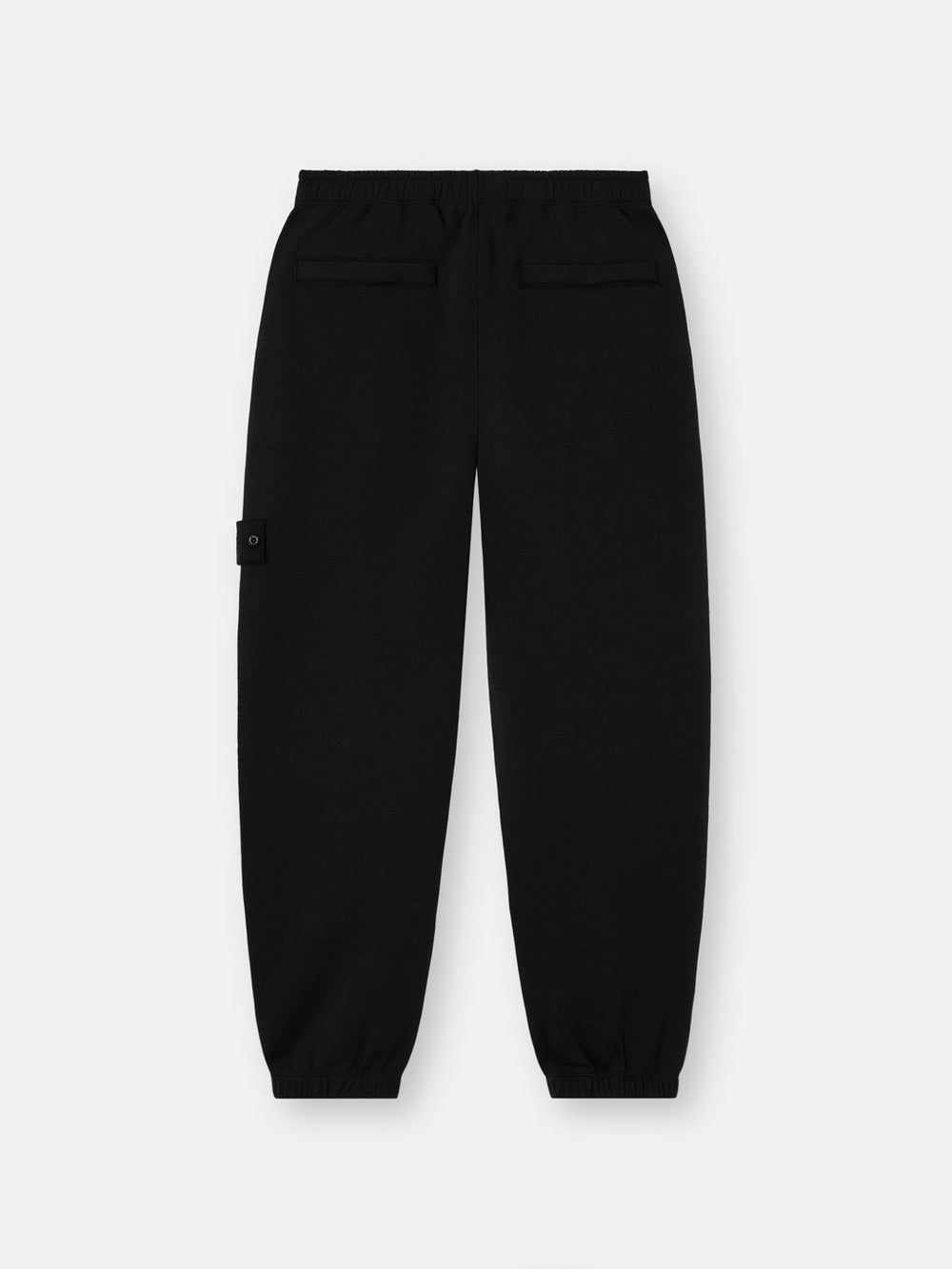 6200009 COTTON WOOL FLEECE_STONE ISLAND GHOST Regular-fit joggers with snap pockets and elasticated waistband
