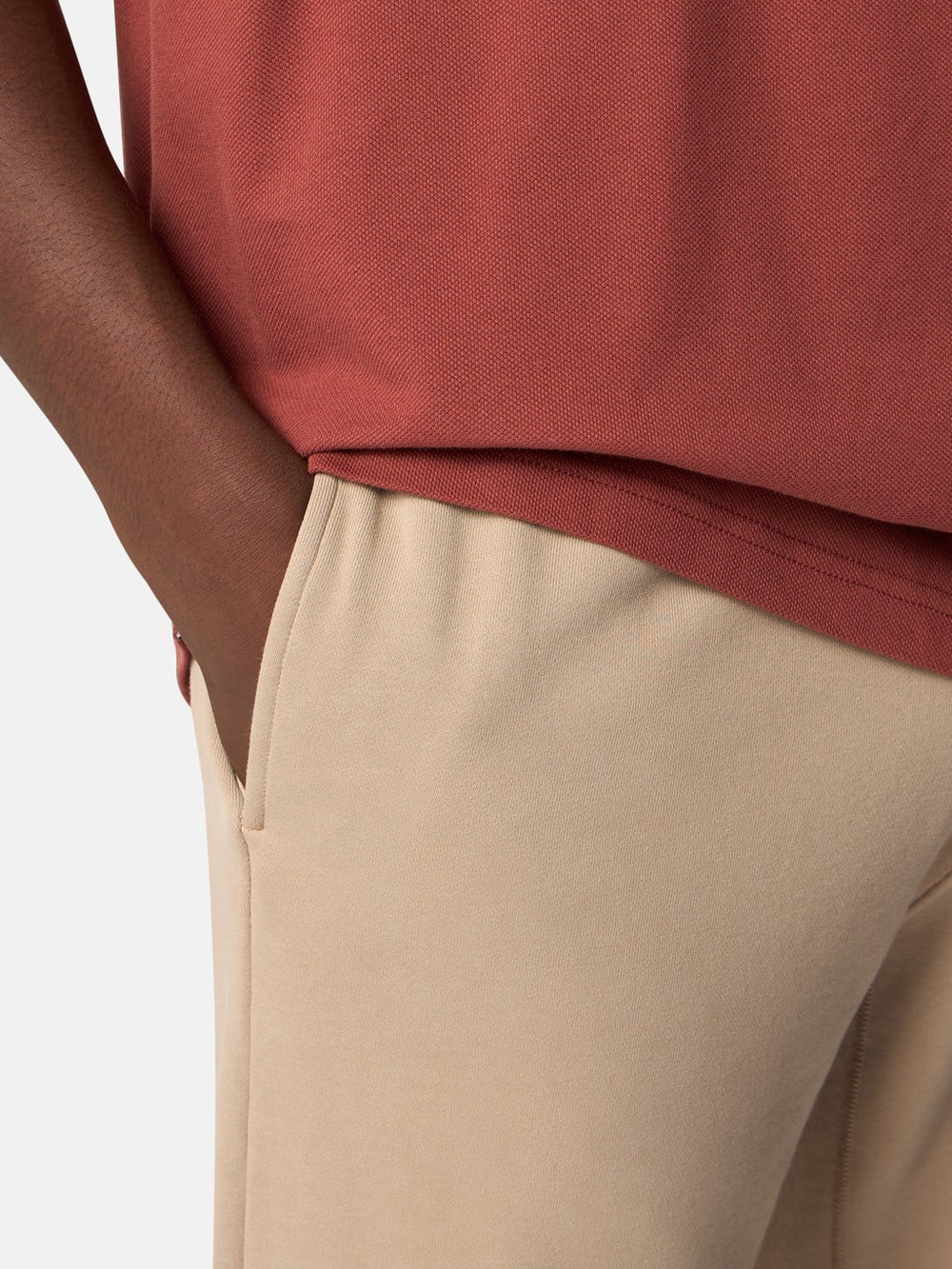 6200010 ORGANIC COTTON FLEECE Slim-fit joggers with cargo pocket