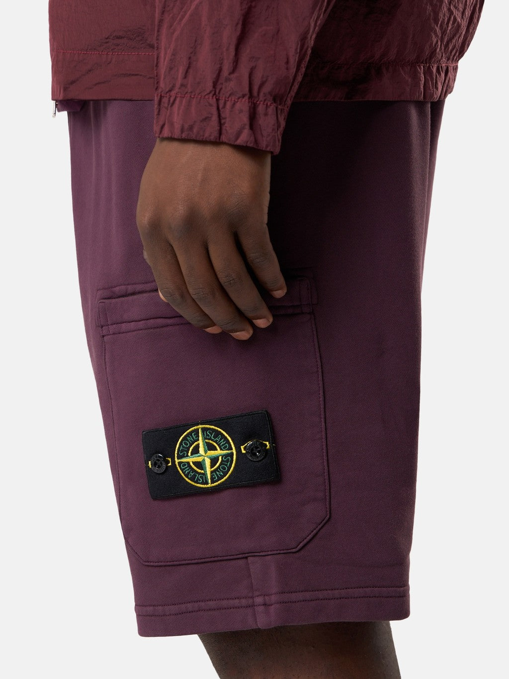 6200011 ORGANIC COTTON FLEECE Regular-fit Bermuda shorts with elasticated waistband