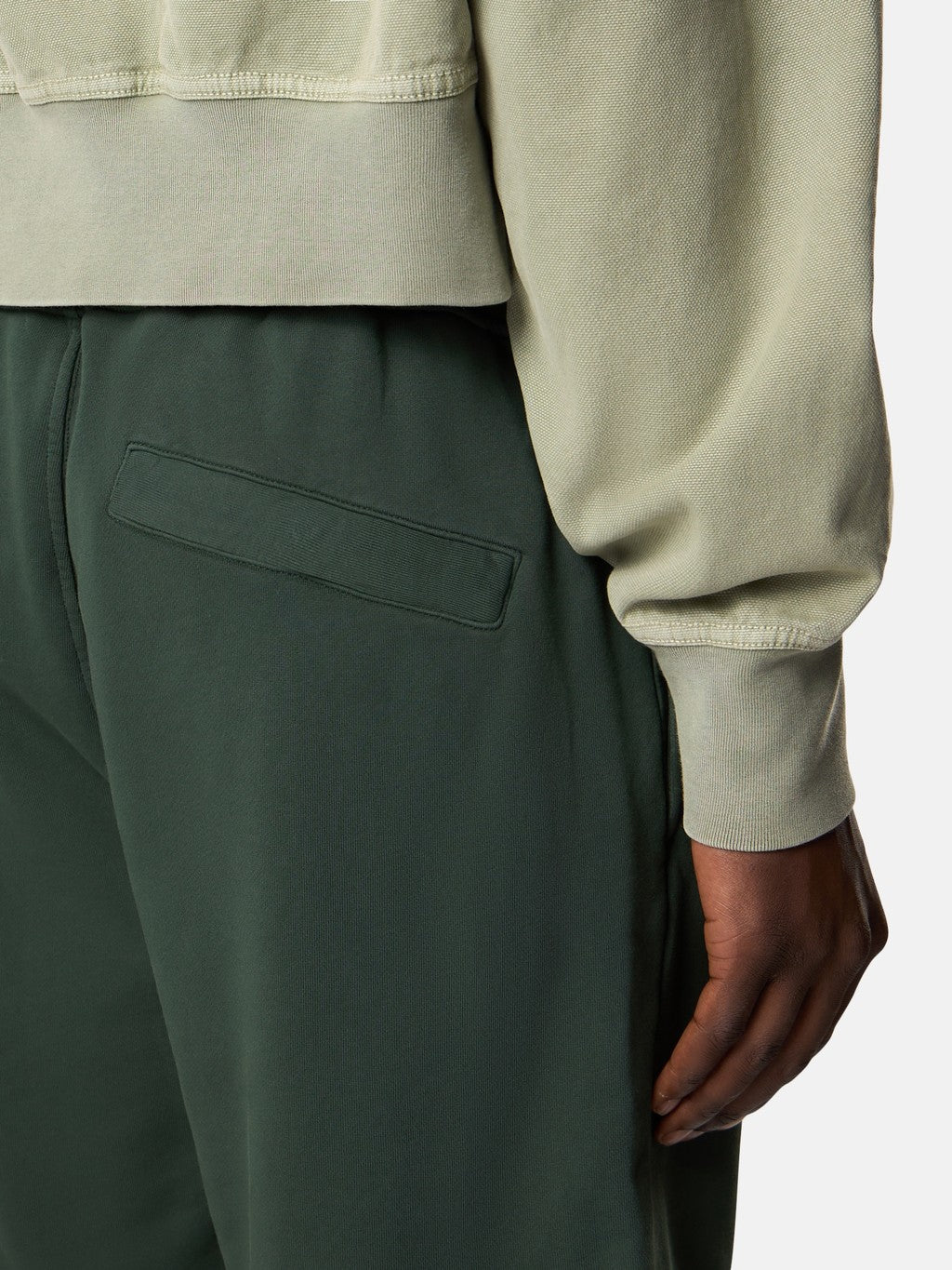 6200011 ORGANIC COTTON FLEECE Regular-fit Bermuda shorts with elasticated waistband