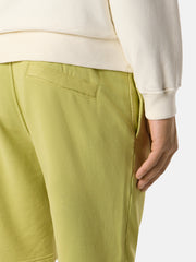 6200011 ORGANIC COTTON FLEECE Regular-fit Bermuda shorts with elasticated waistband