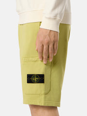 6200011 ORGANIC COTTON FLEECE Regular-fit Bermuda shorts with elasticated waistband