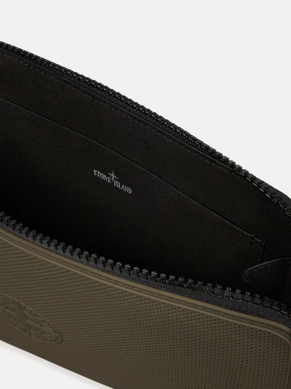 9200017 RUBBERISED SILICONE Pouch with internal compartments and zip