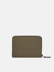 9200017 RUBBERISED SILICONE Pouch with internal compartments and zip