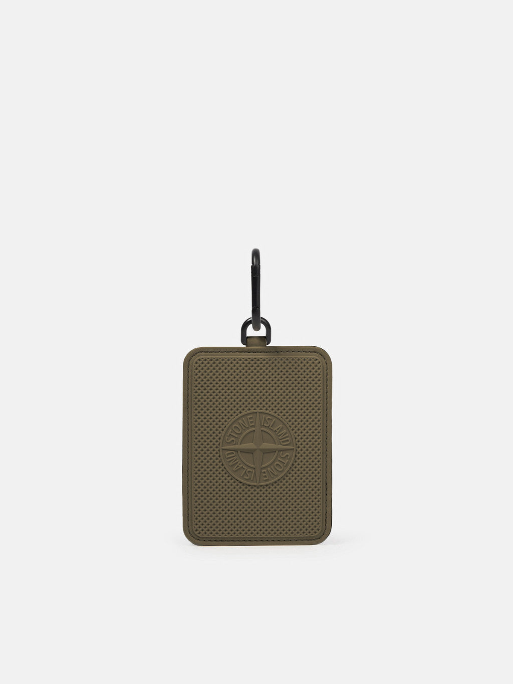 9500002 RUBBERISED SILICONE Card holder with carabiner