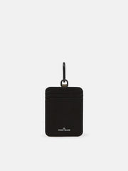 9500002 RUBBERISED SILICONE Card holder with carabiner