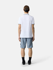 L100020 STRETCH COTTON TELA 'PARACADUTE' Regular-fit cargo Bermuda shorts with zip pockets